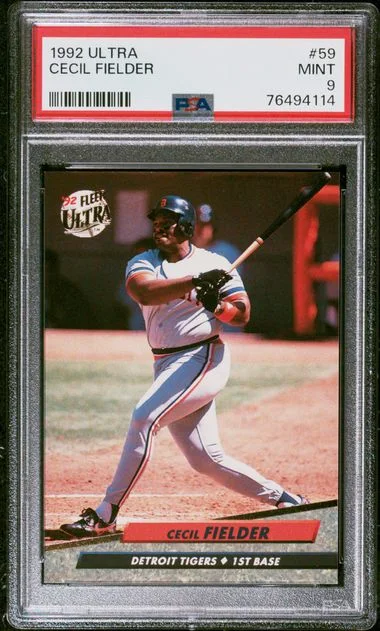 1992 Fleer Ultra Cecil Fielder #59 card image