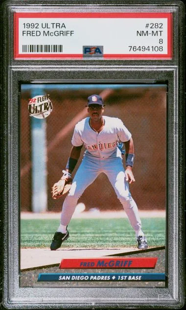 1992 Fleer Ultra Fred Mcgriff #282 card image