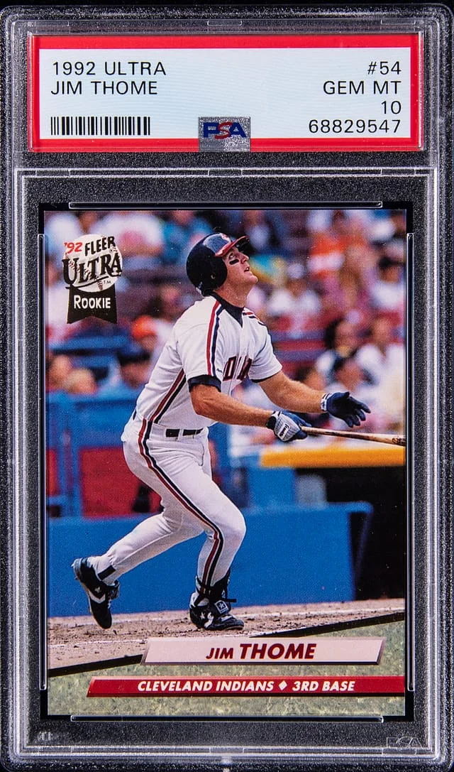 1992 Fleer Ultra Jim Thome #54 card image