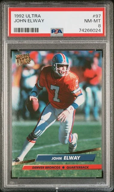 1992 Fleer Ultra John Elway #97 card image