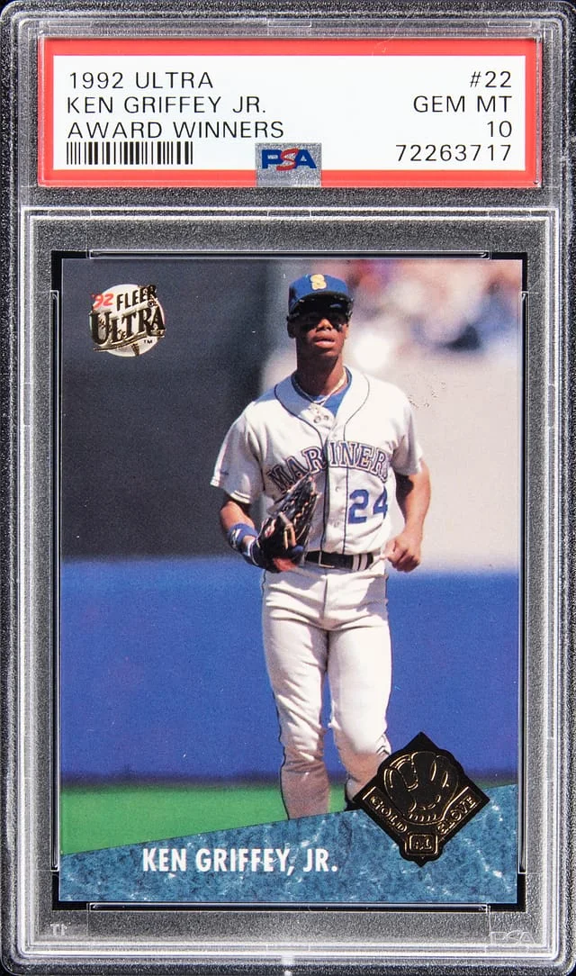 1992 Fleer Ultra Ken Griffey Jr. Award Winners #22 card image
