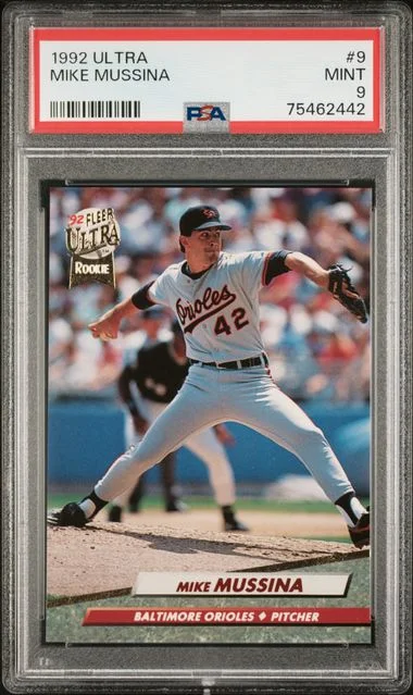 1992 Fleer Ultra Mike Mussina #9 card image