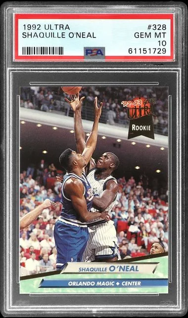 1992 Fleer Ultra Shaquille O'Neal #328 card image