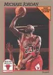 1992 Hoops 100 Superstars Michael Jordan #14 card image