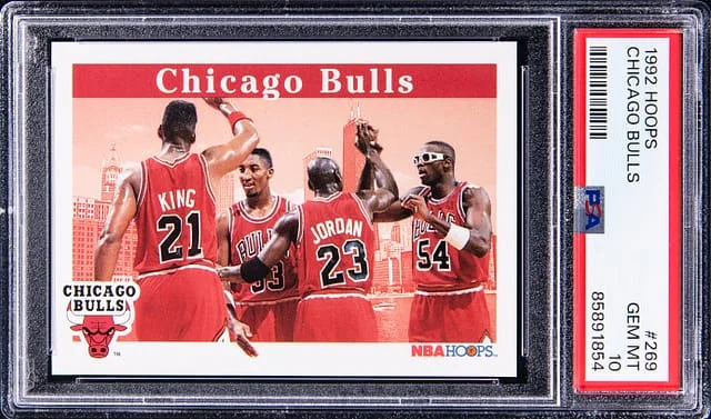 1992 Hoops Chicago Bulls #269 card image