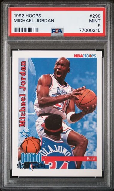 1992 Hoops Michael Jordan #298 card image