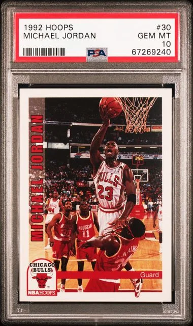 1992 Hoops Michael Jordan #30 card image