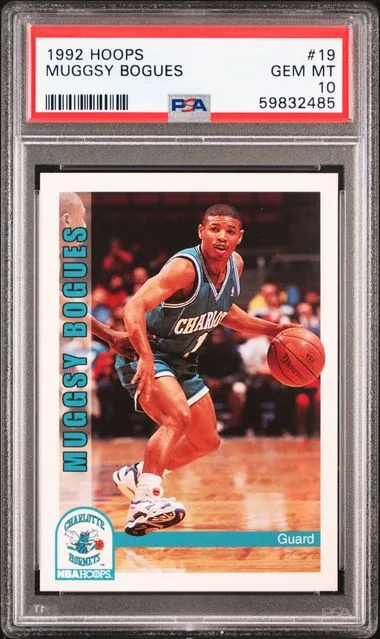 1992 Hoops Muggsy Bogues #19 card image