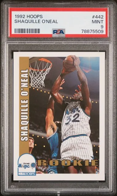 1992 Hoops Shaquille O'Neal #442 card image