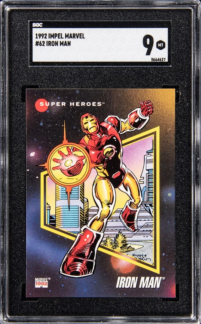1992 Impel Marvel Iron Man #62 card image
