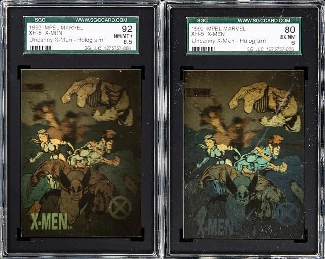1992 Impel Marvel Uncanny X-Men Hologram X-Men Lot of (2) #XH-5 card image