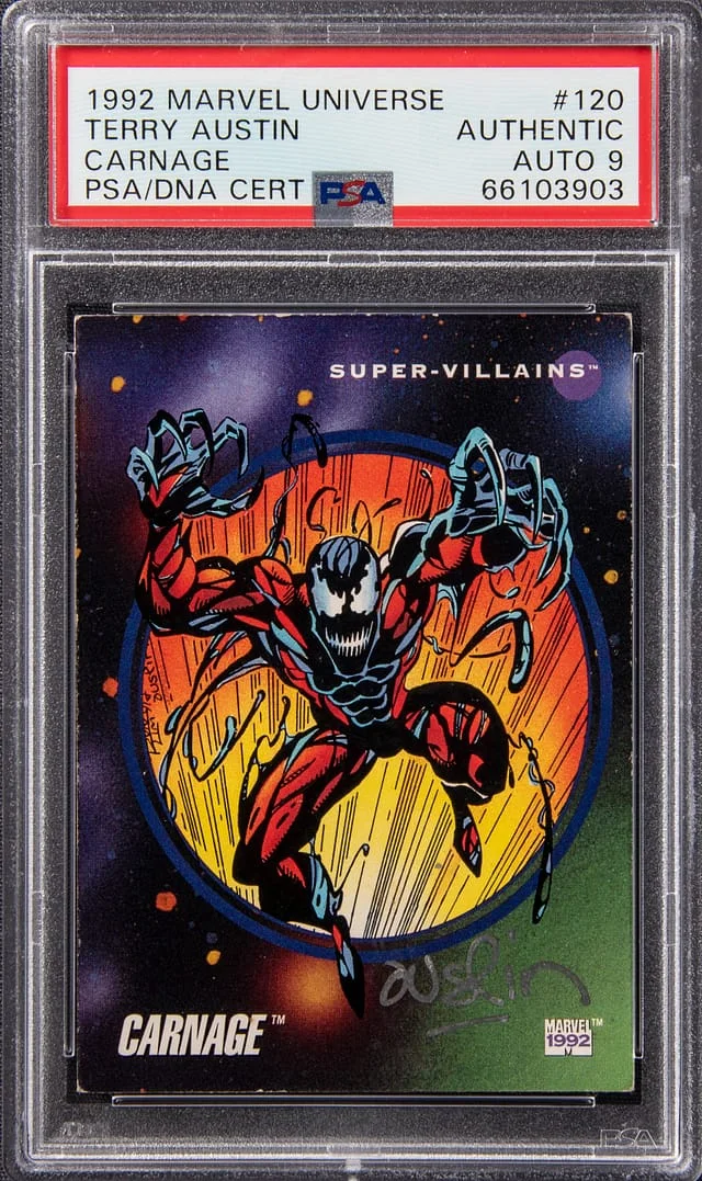 1992 Impel Marvel Universe Carnage, #120 card image