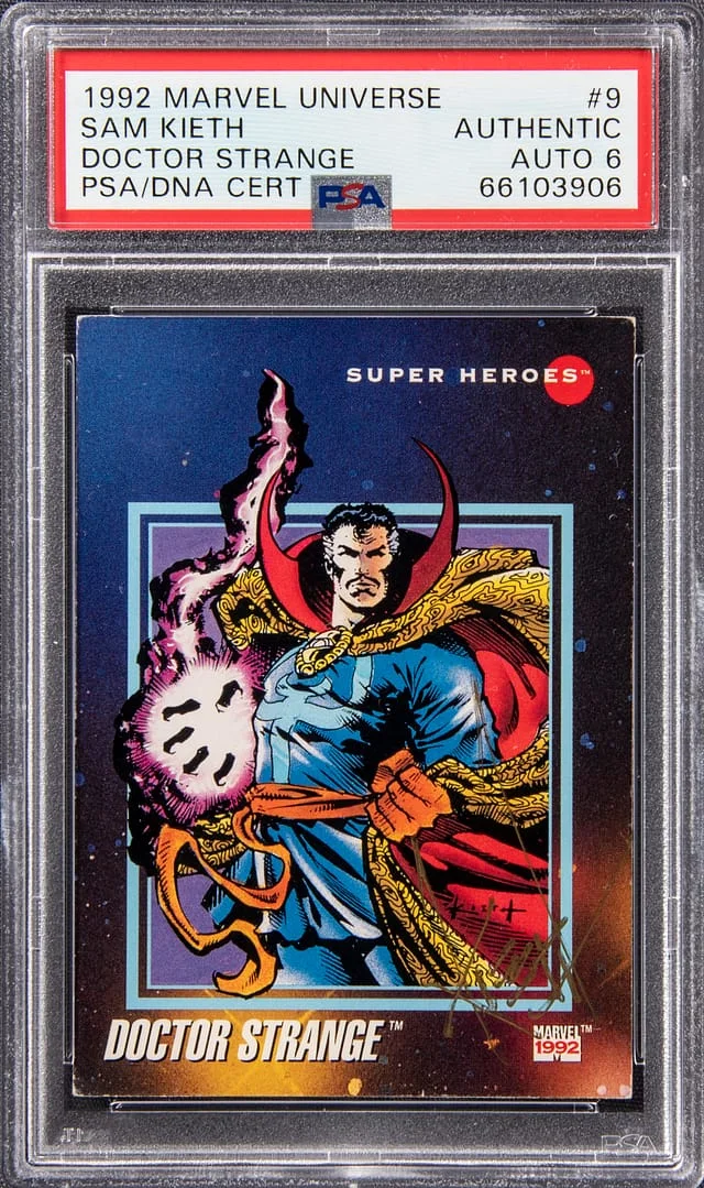 1992 Impel Marvel Universe Doctor Strange, #9 card image
