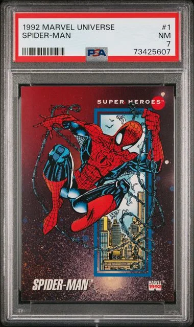 1992 Impel Marvel Universe Spider-Man #1 card image