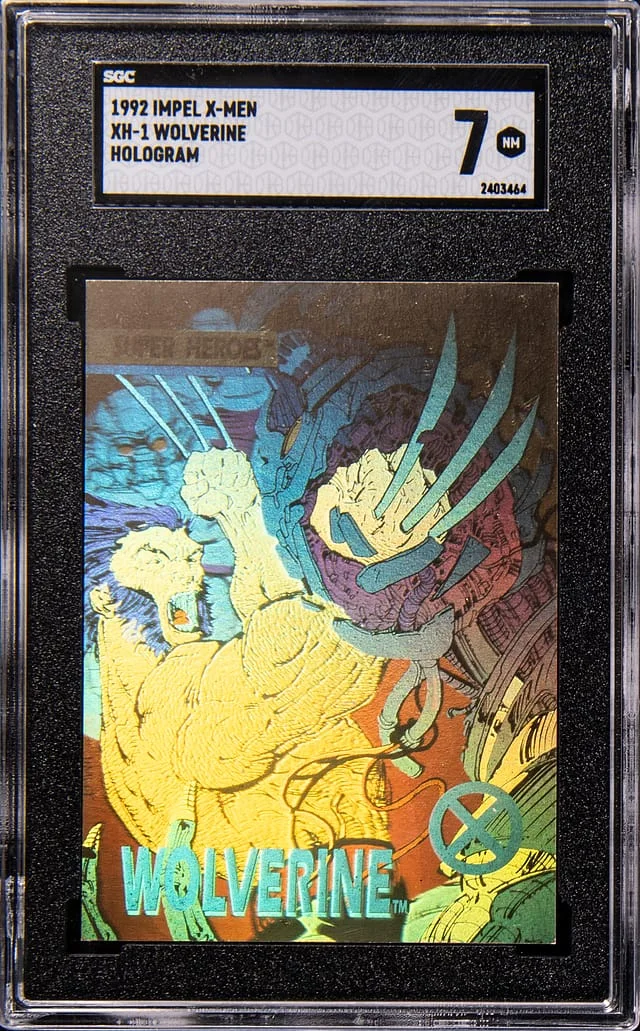 1992 Impel X-Men Hologram Wolverine #XH-1 card image