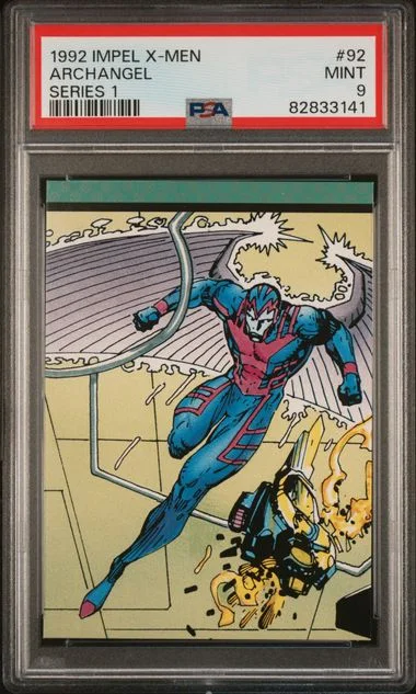 1992 Impel X-Men Series 1 Archangel #92 card image