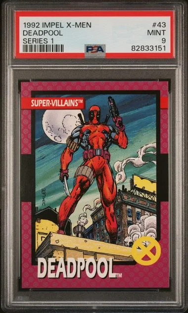 1992 Impel X-Men Series 1 Deadpool #43 card image