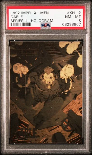 1992 Impel X-Men Series 1 Hologram Cable #XH-2 card image