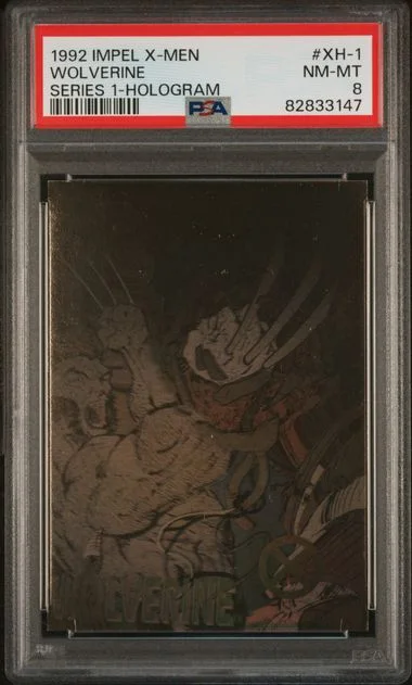 1992 Impel X-Men Series 1 Hologram Wolverine #XH-1 card image