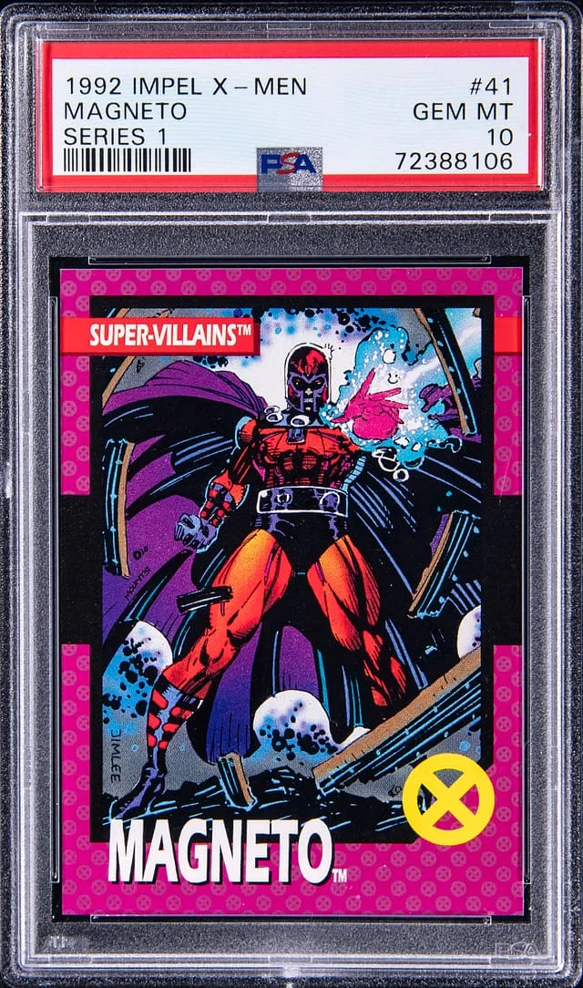 1992 Impel X-Men Series 1 Magneto #41 card image