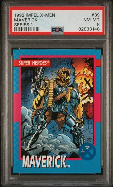1992 Impel X-Men Series 1 Maverick #39 card image
