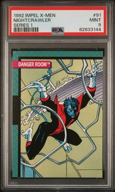 1992 Impel X-Men Series 1 Nightcrawler #91 card image