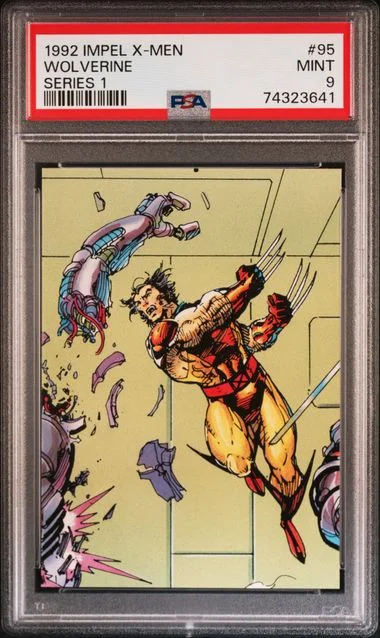 1992 Impel X-Men Series 1 Wolverine #95 card image