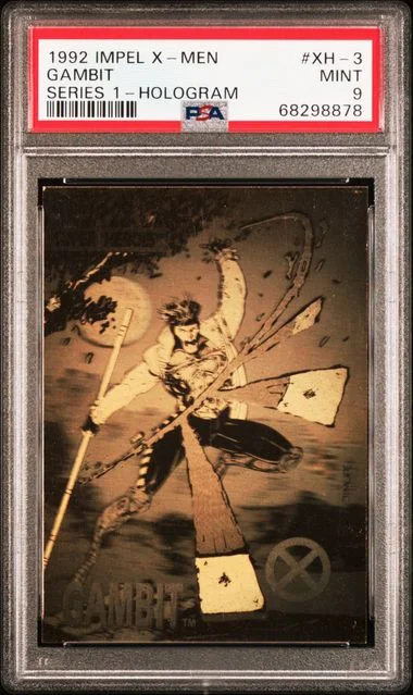 1992 Impel X-Men Series Xh-3 Gambit #1-Hologram card image