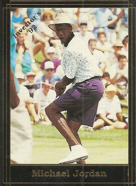 1992 Investor's Journal Michael Jordan #14 card image
