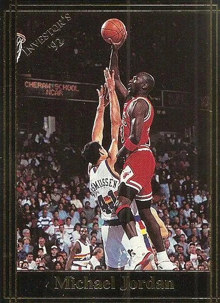 1992 Investor's Journal Michael Jordan #43 card image