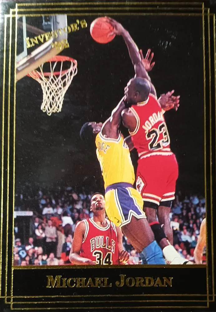 1992 Investor's Journal Michael Jordan #73 card image