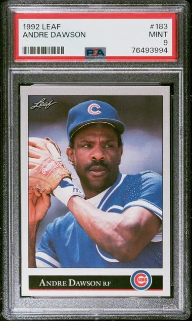 1992 Leaf Andre Dawson #183 card image
