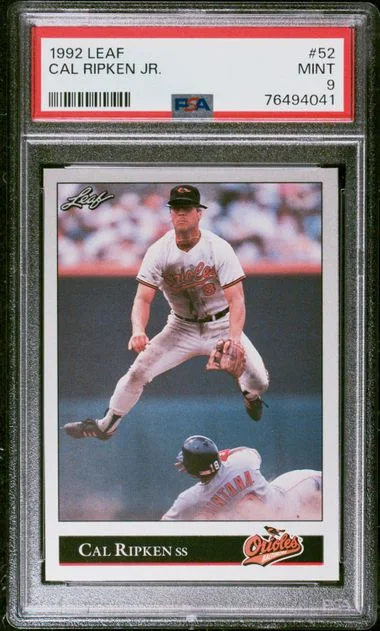 1992 Leaf Cal Ripken Jr. #52 card image