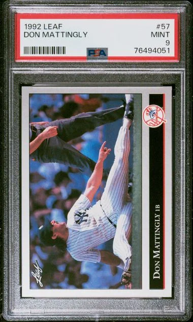 1992 Leaf Don Mattingly #57 card image