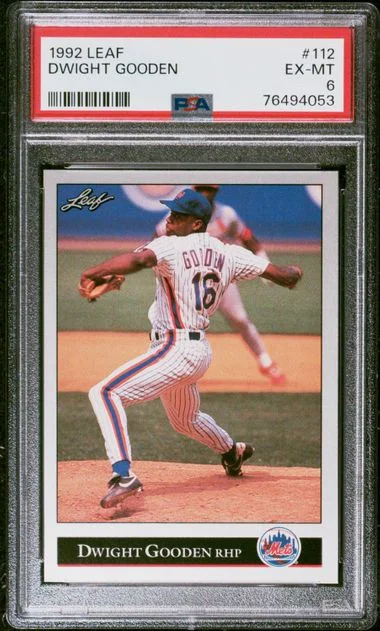 1992 Leaf Dwight Gooden #112 card image
