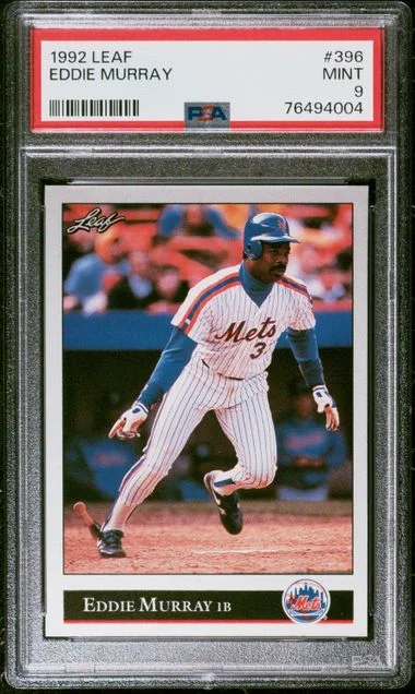 1992 Leaf Eddie Murray #396 card image