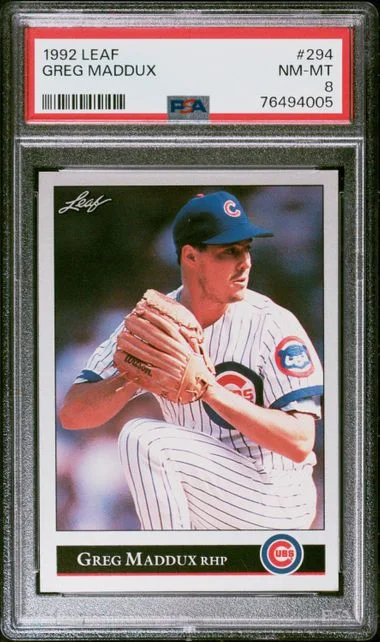 1992 Leaf Greg Maddux #294 card image
