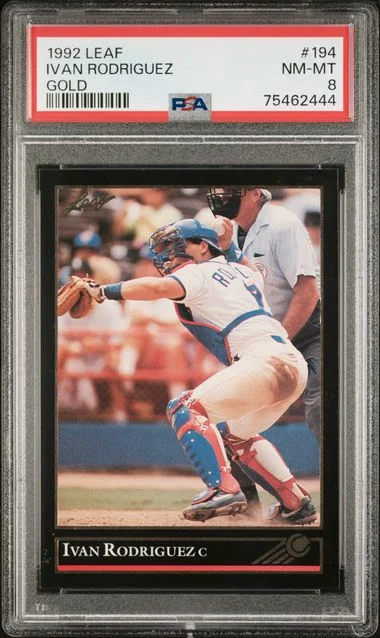 1992 Leaf Ivan Rodriguez Gold #194 card image