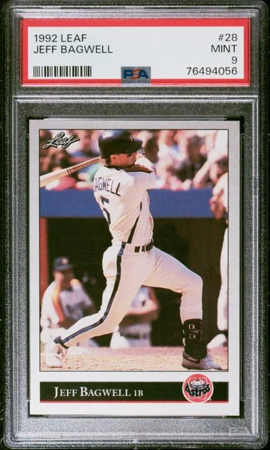 1992 Leaf Jeff Bagwell #28 card image