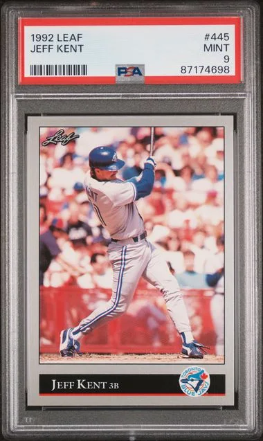 1992 Leaf Jeff Kent #445 card image