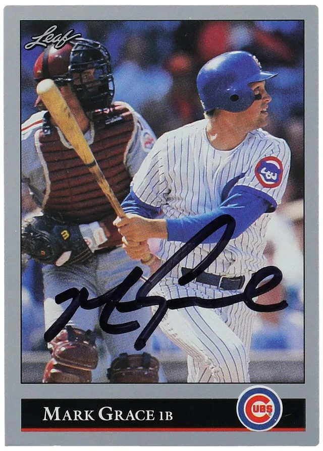 1992 Leaf Mark Grace Series I #26 card image