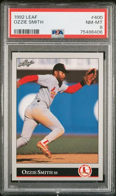 1992 Leaf Ozzie Smith #400 card image