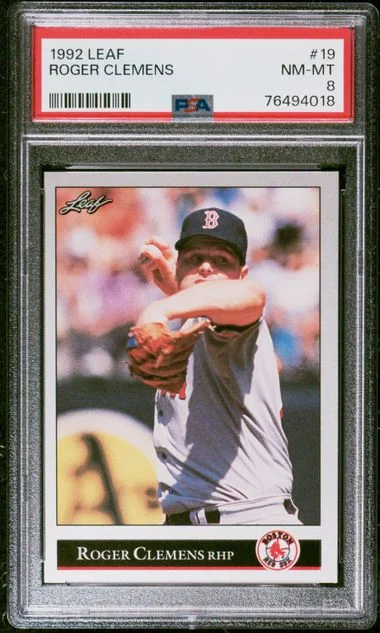 1992 Leaf Roger Clemens #19 card image
