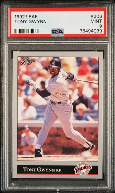 1992 Leaf Tony Gwynn #206 card image