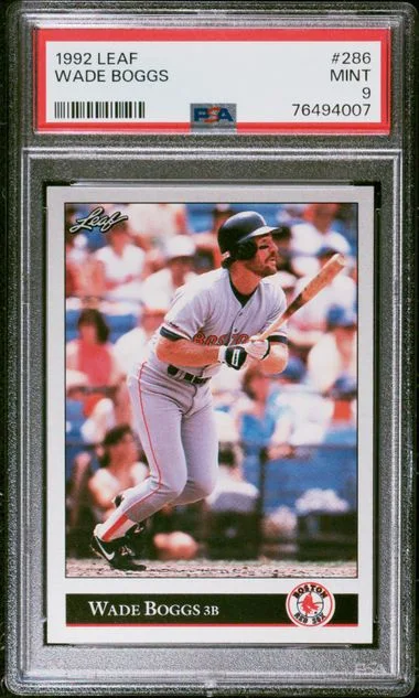 1992 Leaf Wade Boggs #286 card image