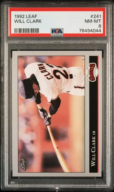 1992 Leaf Will Clark #241 card image