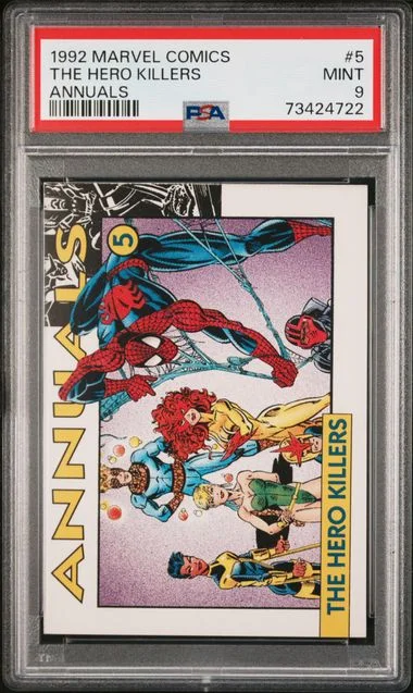 1992 Marvel Comics Annuals The Hero Killers #5 card image