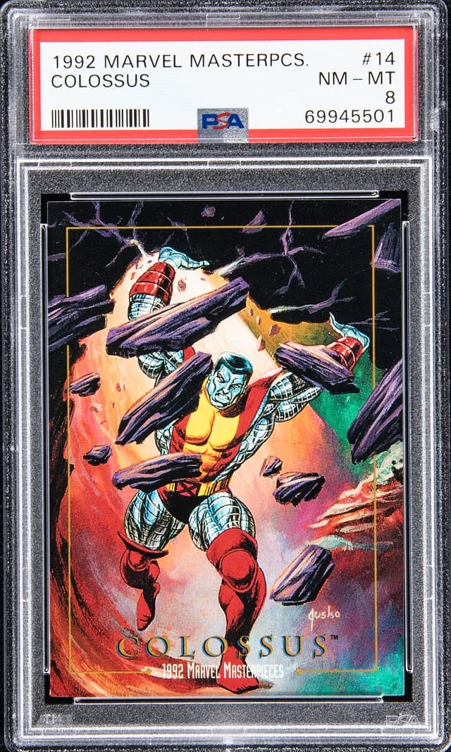 1992 Marvel Masterpieces Colossus #14 card image