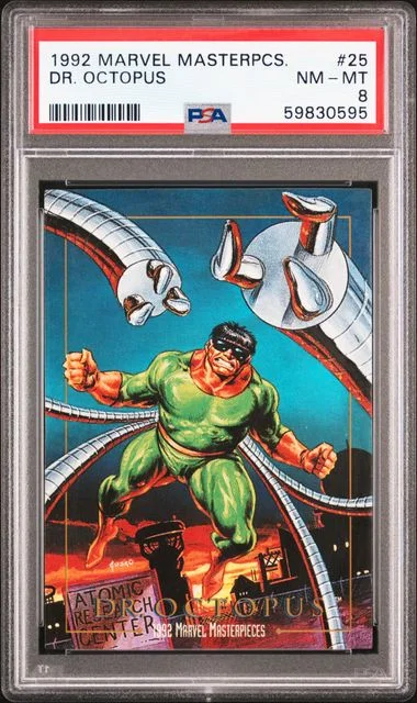 1992 Marvel Masterpieces Dr. Octopus #25 card image