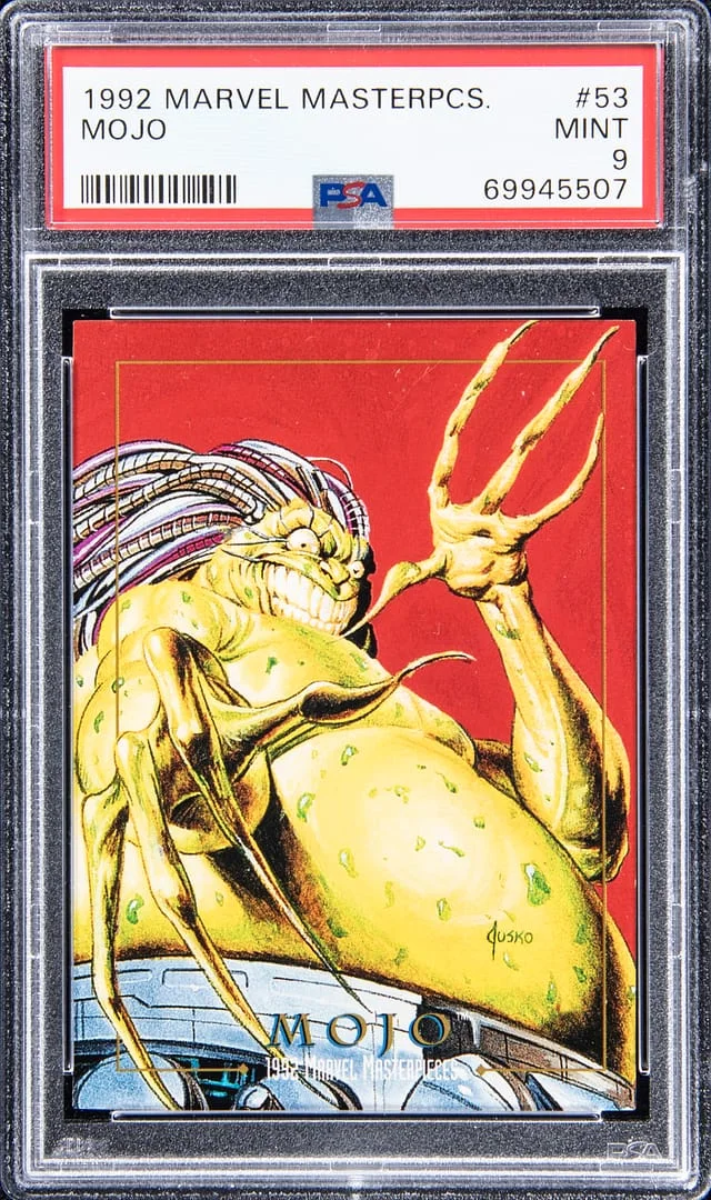 1992 Marvel Masterpieces Mojo #53 card image
